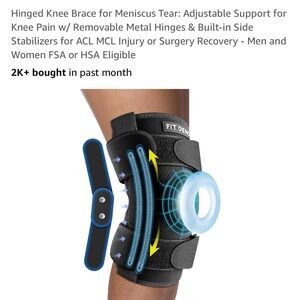Gino Hinged Knee Brace and Sleeves